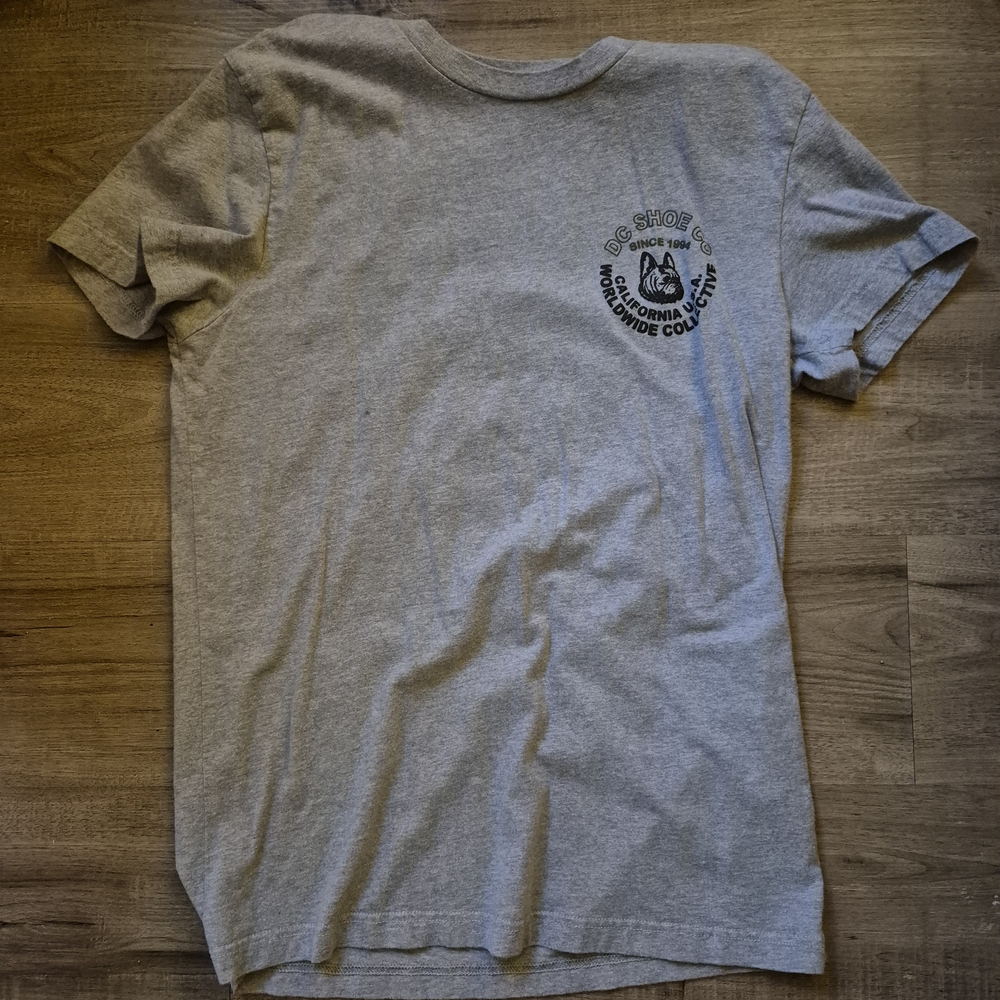 Gray Graphic DC Shoes T-Shirt